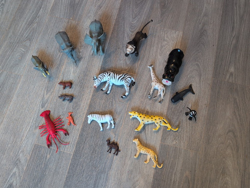 Animal toy figures - animal, zoo