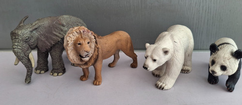Schleich toy zoo wildlife - toy, /