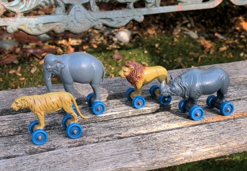 Vintage tri ang zoo animals - vintage,