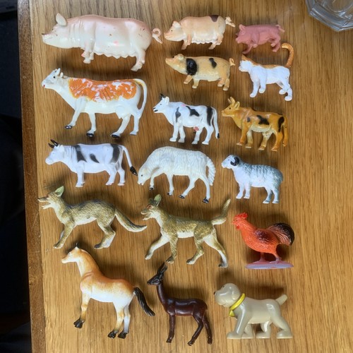 Plastic farm zoo - farm, animal