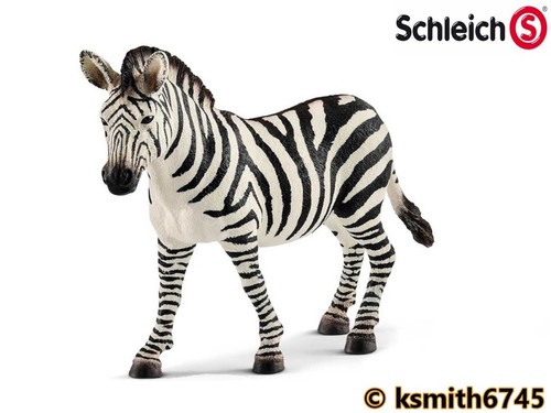Schleich zebra plastic toy - plastic,
