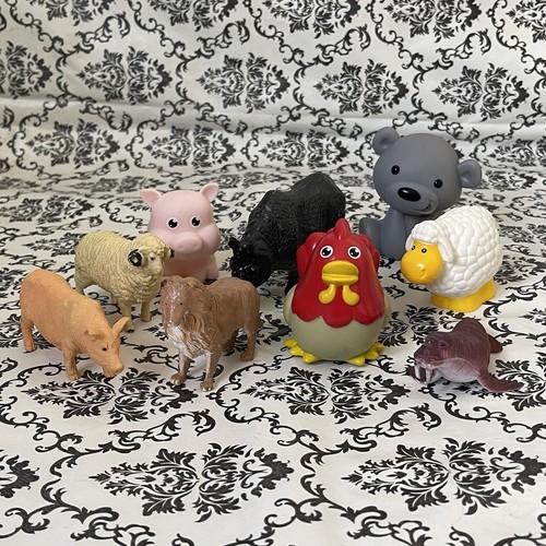 Children plastic farm zoo - plastic,