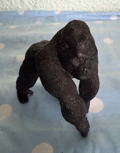 Schleich silver back gorilla - silver,