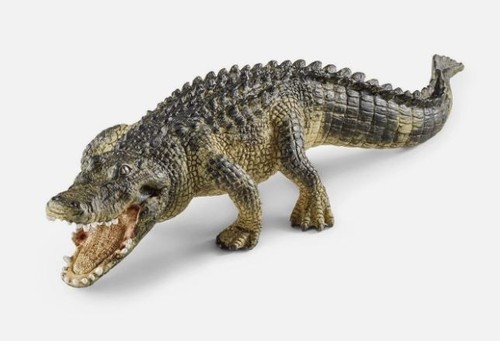 Schleich alligator plastic - schleich, toy