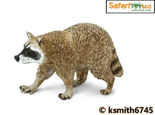Safari ltd raccoon plastic - raccoon,