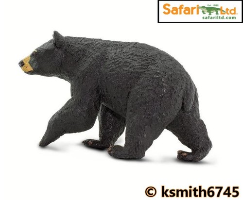 Safari ltd black bear plastic - safari,