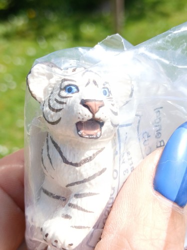 Safari ltd white tiger - white, cub