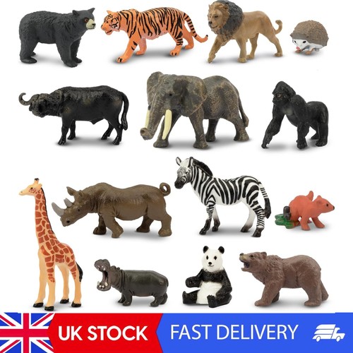 14pcs mini jungle animal - 14pcs,
