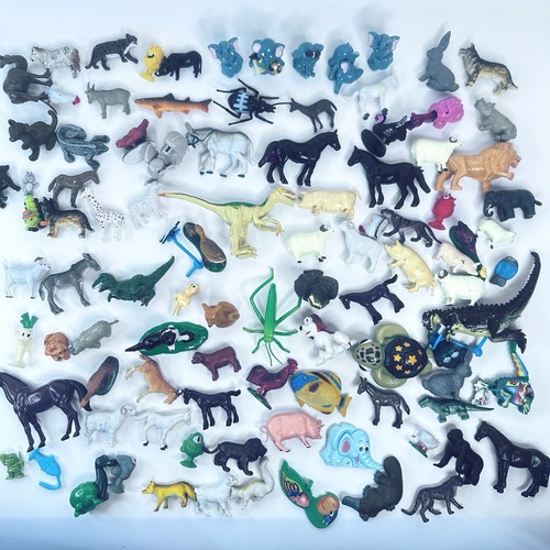 100 vintage animal figures - animal, job