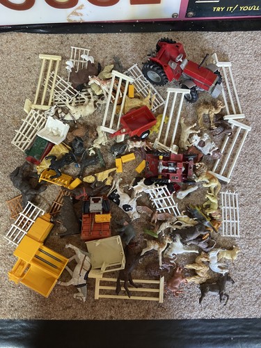Large bundle vintage farm zoo - bundle,